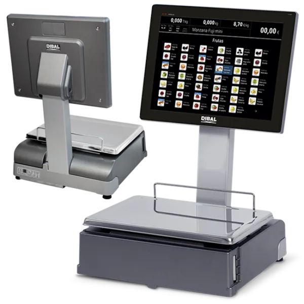 PC-Waage CS-2255 Selbstbedienung 2"-Etiketten – Linerless mit Autocutter – Bild 1
