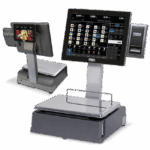 PC-Waage CS-2257 Doppelkörper 2"-Bons und Etiketten