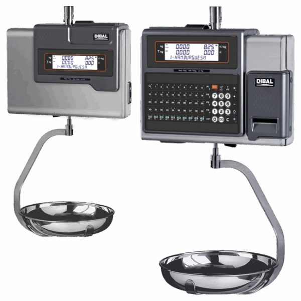 Elektronische Hängewaage D-540 aus Edelstahl mit Bondrucker – Bild 1
