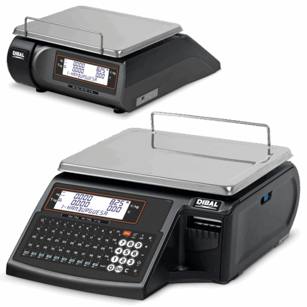 Elektronische Waagen D-545 – Flach-Etiketten (oder Bons) – Bild 1