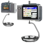Touchscreen-Waagen D-955 Edelstahl-Hängeausführung Etiketten/Bons (oder autocutter) – Bild 2