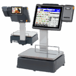 Touchscreen-Waagen D-950 Double Body mit Bon Druck