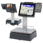 Touchscreen-Waagen D-950 Double Body mit Bon Druck