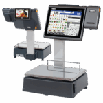 Touchscreen-Waage D-957, Double Body, Bons und Etiketten