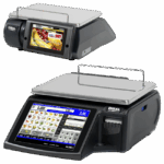 Touchscreen-Waagen D-955 Flach, Etiketten, Bons (oder Selbstbedienung)