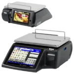 Touchscreen-Waagen D-955 Flach, Etiketten, Bons (oder Selbstbedienung)