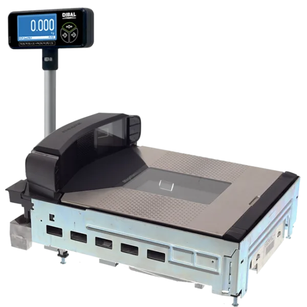 KS-400 ZI - Wiege-Sets mit integriertem Scanner – Bild 1