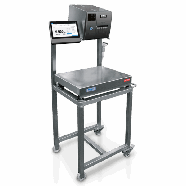 Struktur für manuelles Wiege- und Etikettiergerät – Bild 1