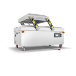 Henkelmann Polar Automatik Vakuummaschine aus Edelstahl mit automatischem Deckel und Soft Air Funktion