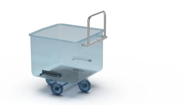 Abnehmbarer Griff für 200 L und 300 L Wagen – Brökelmann Abnehmbarer Griff für 200 L und 300 L Wagen – Brökelmann