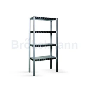 Aluminium-Regal, zerlegbar – Brökelmann