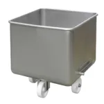 Hub- und Beschickungswagen aus Edelstahl 120 L / 200 L / 300 L (Eurobin) – Brökelmann
