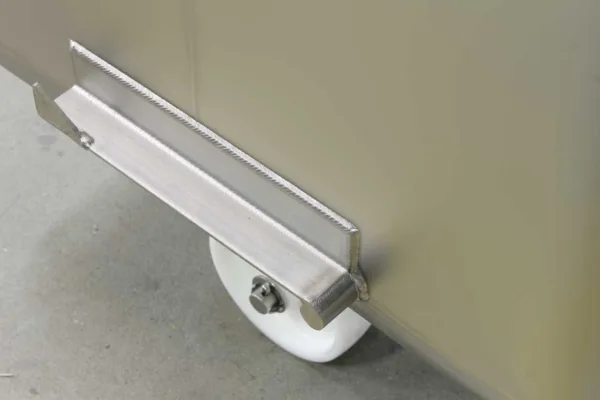 Hub- und Beschickungswagen aus Edelstahl 120 L / 200 L / 300 L (Eurobin) – Brökelmann