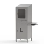 Industrieller Computerschrank aus Edelstahl – Brökelmann