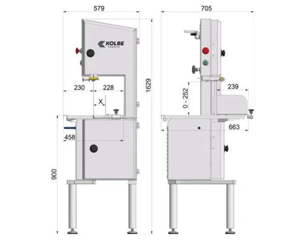 K260 — Kolbe Knochenbandsäge – Bild 2