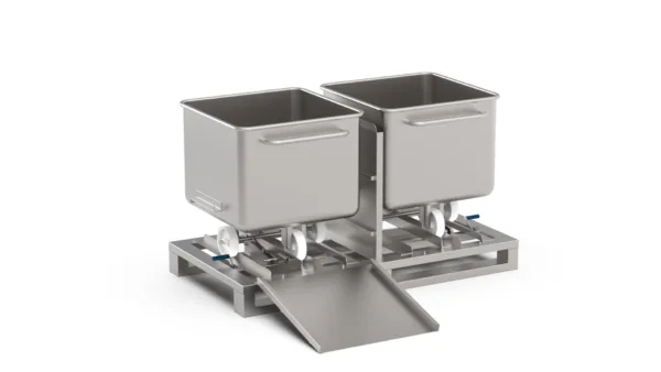 Palette für den Transport von Stopfwagen – Brökelmann