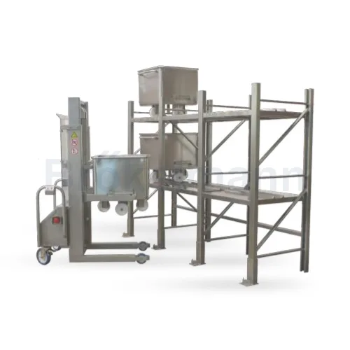 Regalsystem für Hub- und Beschickungswagen – Brökelmann Regalsystem für Hub- und Beschickungswagen – Brökelmann