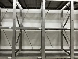 Regalsysteme für Beschickungswagen 200 L / 4 Regale – Brökelmann