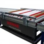 Roller conveyor start-stop 