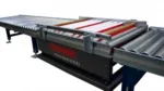 Roller conveyor start-stop