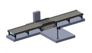 Roller conveyor start-stop CAD