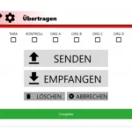 CD PC-Anwenderprogramm zur Übertragung von Festwerten (kompatibel mit Windows 7, 8, 10)