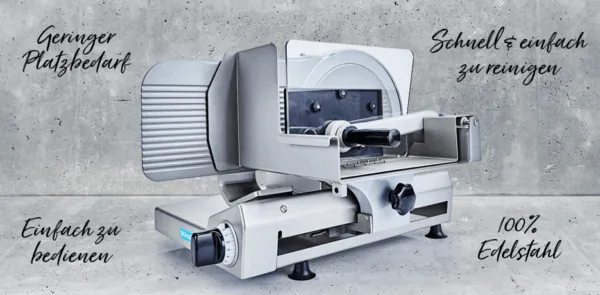 V 330 F Aufschnittmaschine – Scharfen